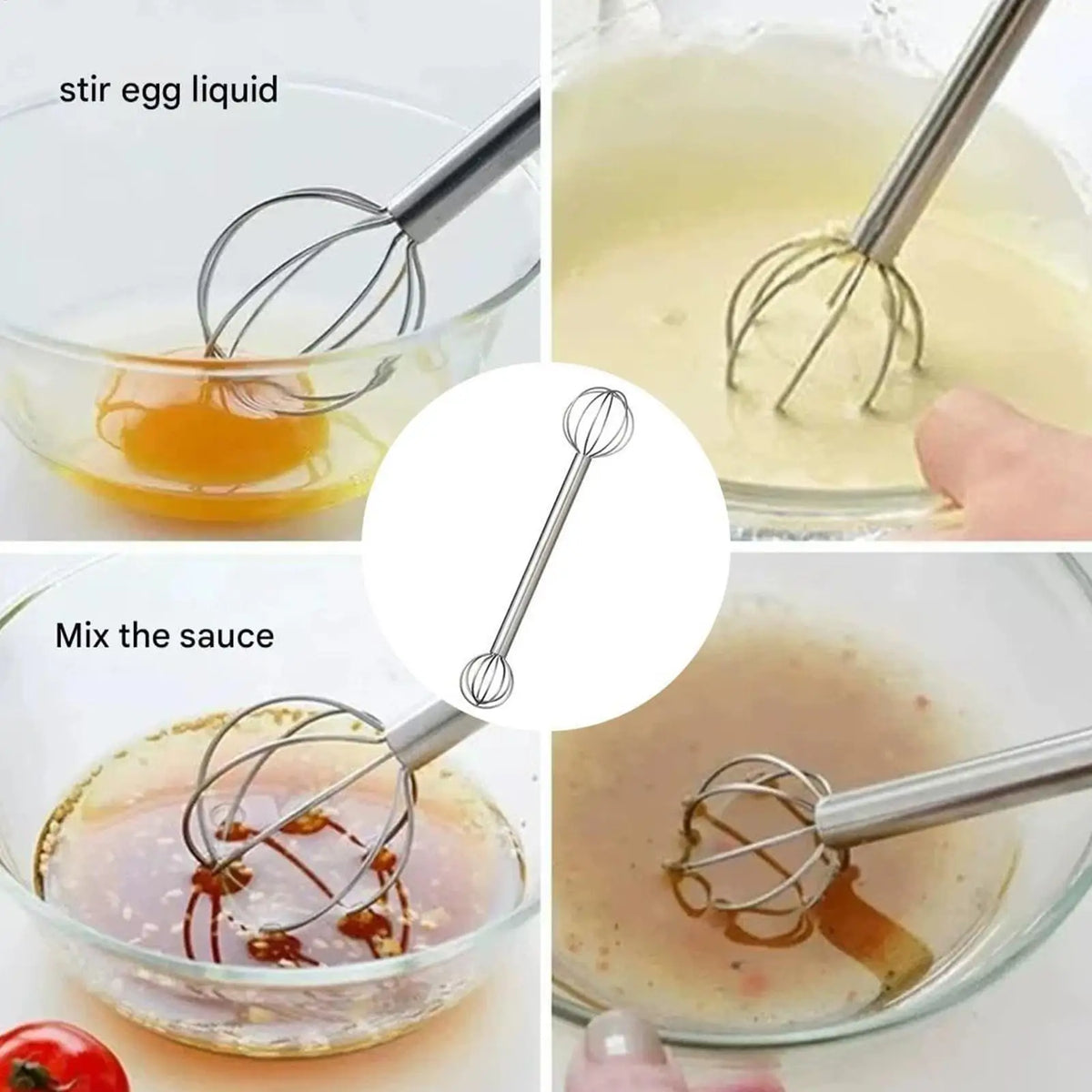 Stainless Steel Miso Muddler Handheld Whisk – Kitchen Blender Kitchen Whisk Tool Babs