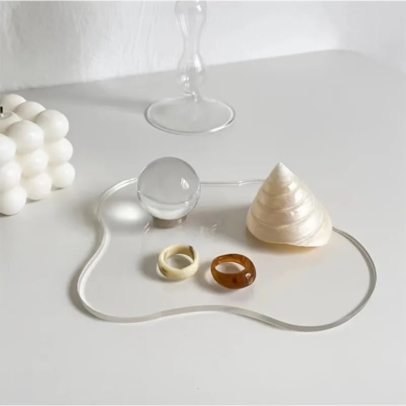 Acrylic Cloud-Shaped Coaster – Heat-Resistant Non-Slip Drink Mat Acrylic Coaster Babs