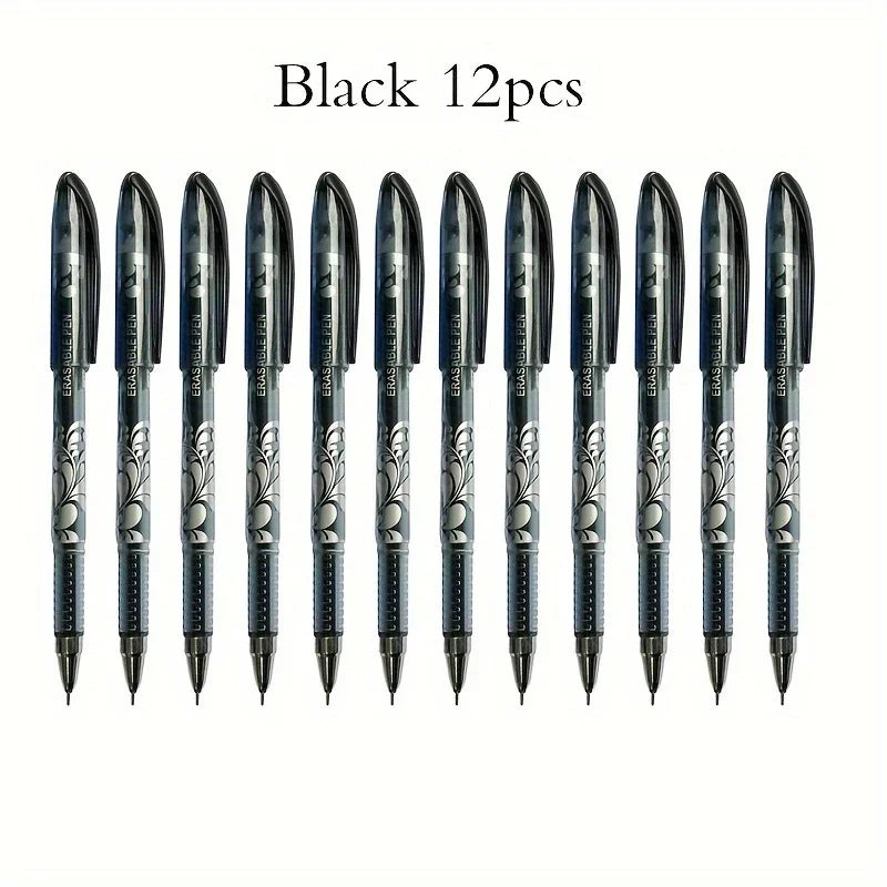 Erasable Gel Pen Refills 0.5mm – Colored Washable Ink Pens Erasable Gel Pens Babs
