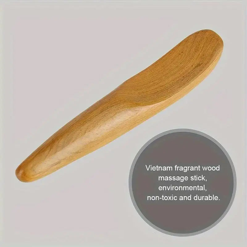 2pcs Vietnamese Wood Massage Sticks – Gua Sha Scraping Tool Wood Massage Tool Babs