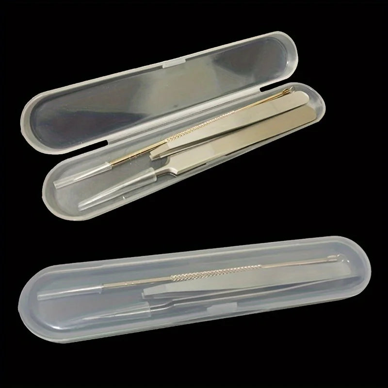 Slim Plastic Storage Box for Brushes, Pens & Tweezers Slim Storage Box Babs