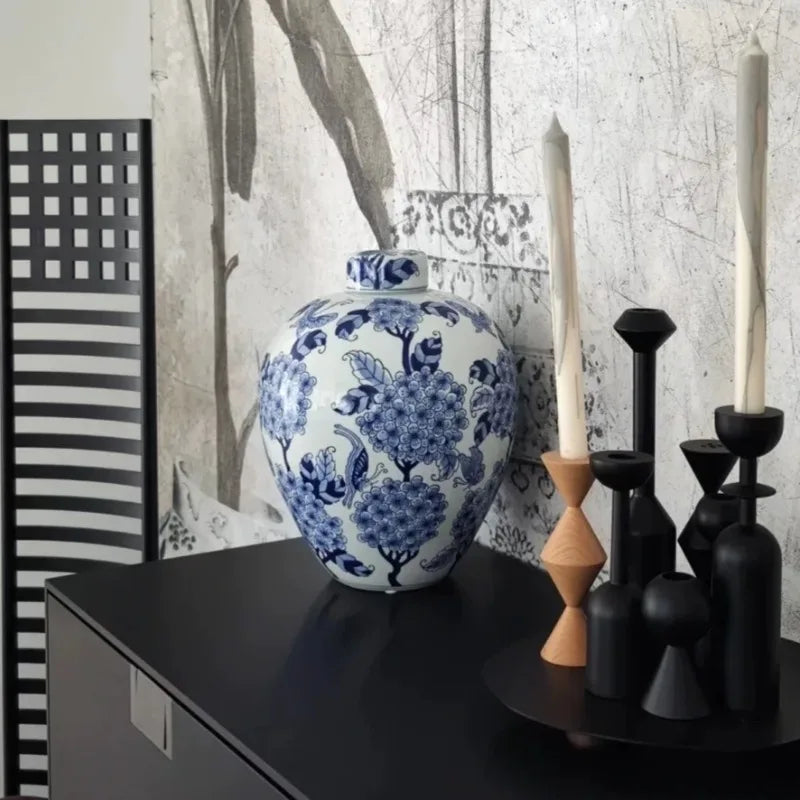 Modern Luxury Ceramic Vase – Elegant Home Décor Flower Bottle Decorative Ceramic Vase Babs