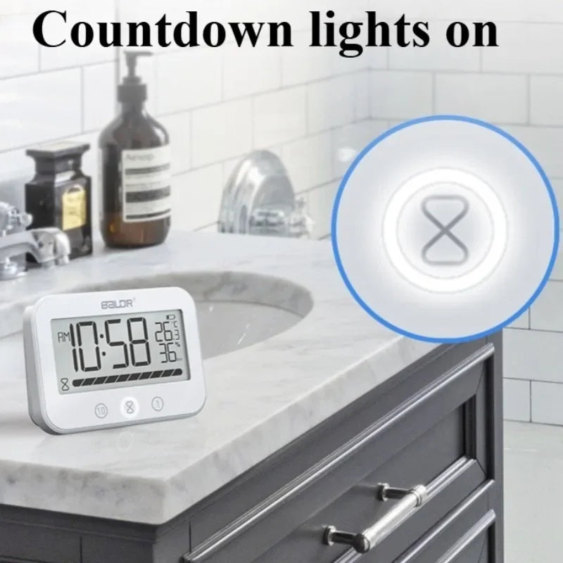 Oeny Multifunctional Digital Clock – Countdown, Alarm & Humidity Digital Desk Clock Babs