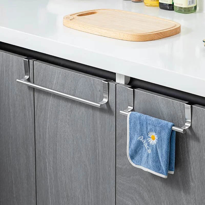 Stainless Steel Towel Holder – Under Sink Rack Organizer Towel Holder Rack Babs