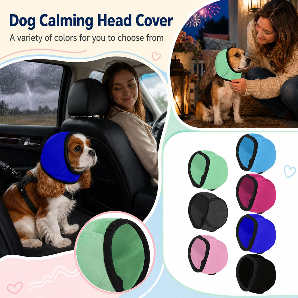 Dog Ear Muffs – Noise Reduction & Waterproof Pet Earmuffs Pet Ear Muffs Babs