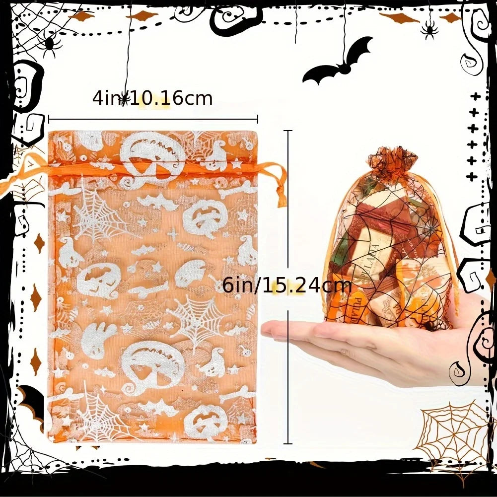 40pcs Drawstring Lace Gift Bags – Halloween & Party Favors Party Favor Bags Babs