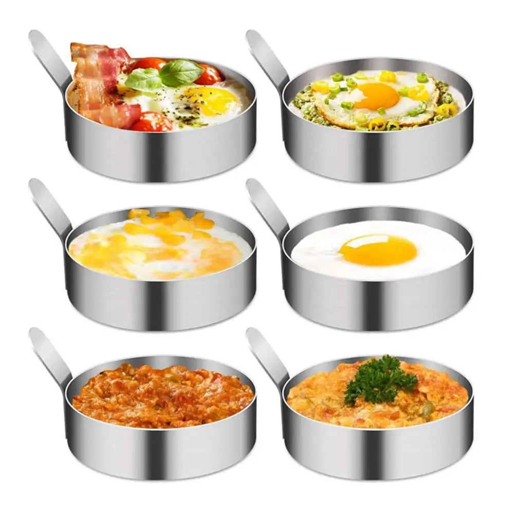 304 Stainless Steel Egg & Pancake Ring Mold with Handle Egg & Pancake Ring Babs