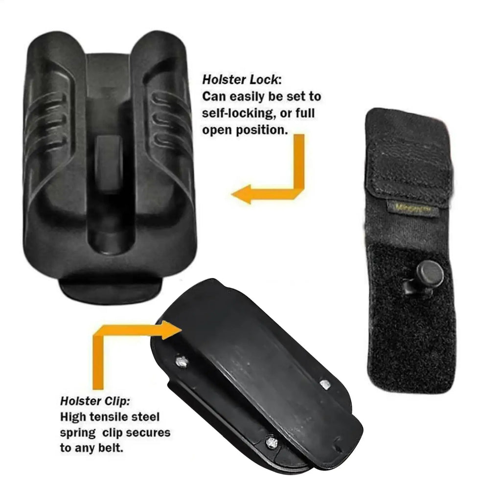 Multi-Function Waist Tool Holster Belt Clip for Drill & Wrench Tool Belt Holster Babs