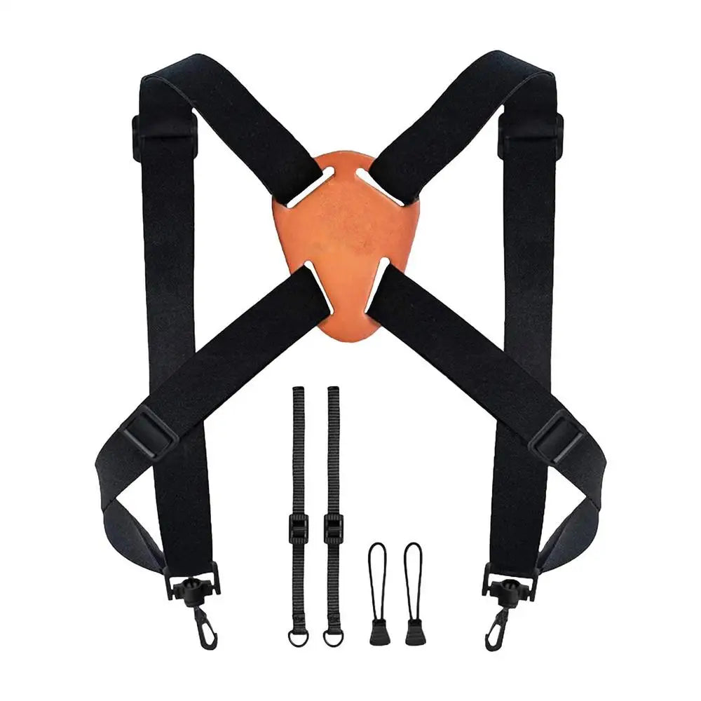 X-Shaped Binocular & Camera Harness Strap – Adjustable Chest Strap Camera Harness Strap Babs 1pcs