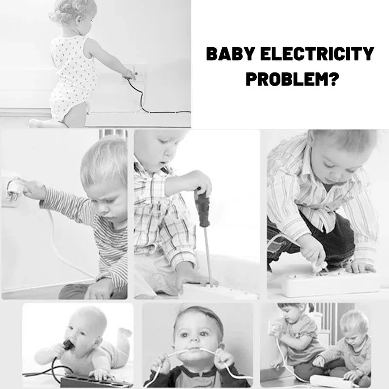 10-Pack Childproof Outlet Covers – Baby Safety Socket Protectors Baby Safety Cover Babs