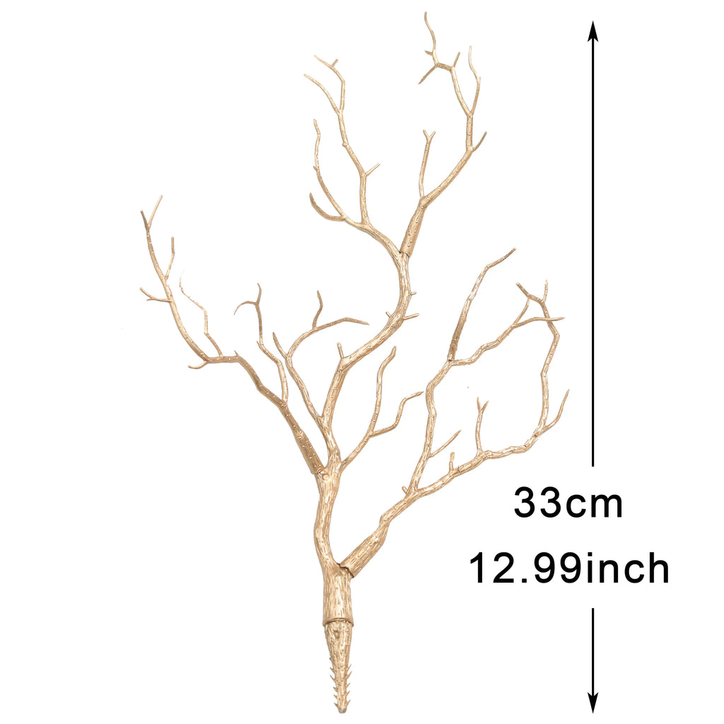 Artificial Antler Branch Stems – Fall & Christmas Table Decor Artificial Branch Decor Babs