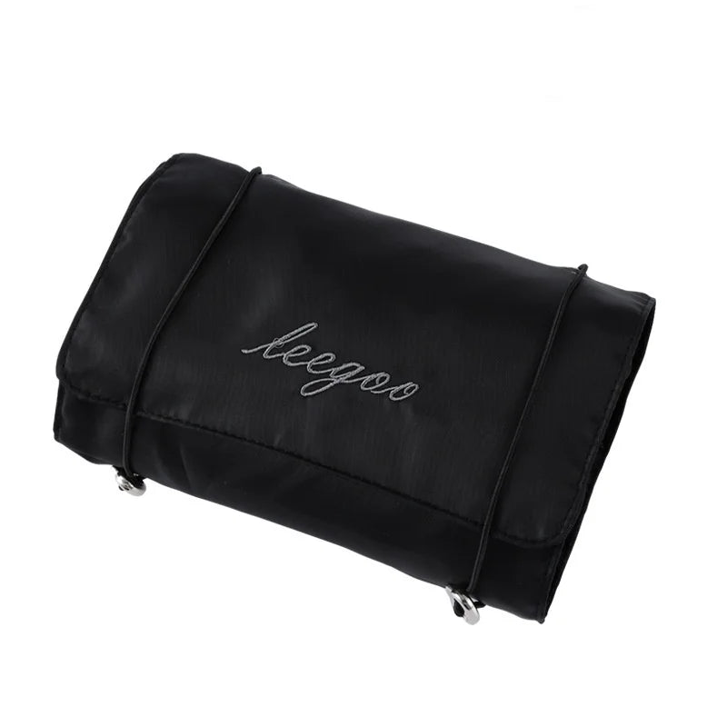 Women's Travel Cosmetic Bag – Large PVC Makeup Storage Organizer Travel Cosmetic Bag Babs black