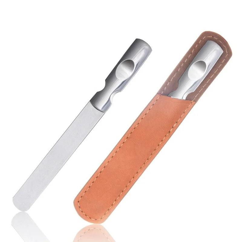 Double-Sided Stainless Steel Nail File – Manicure & Pedicure Nail File Babs