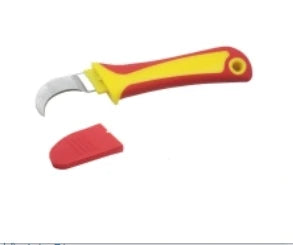 Insulated Cable Stripper Knife – Dual Blade Electrician's Tool Cable Stripper Knife Babs plum