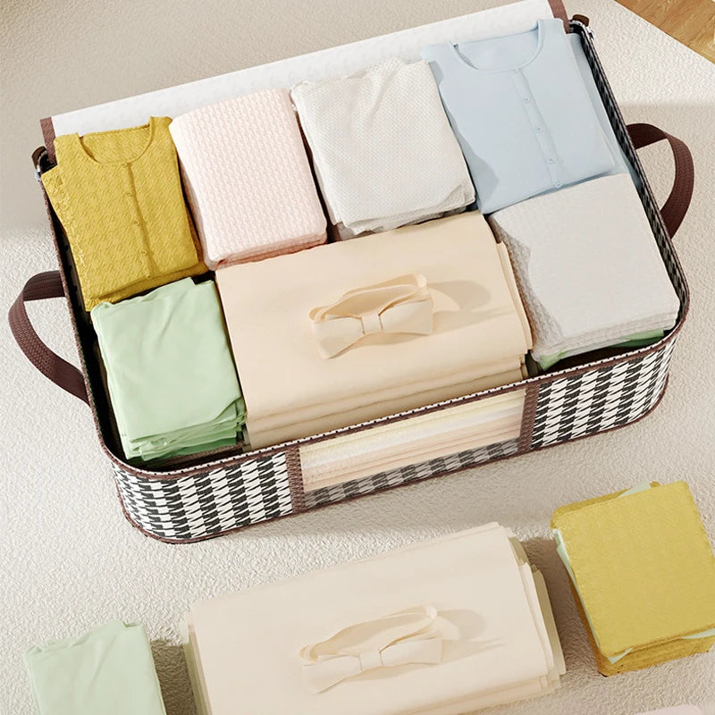 Large Foldable Quilt & Clothes Storage Bag – Dust & Moisture Proof Clothes Storage Bag Babs