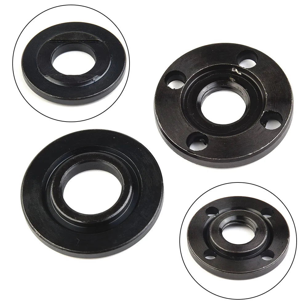 M14 Thread Angle Grinder Inner & Outer Flange Nut Set Angle Grinder Accessory Babs