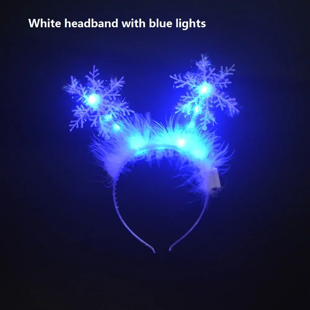 LED Light-Up Glow Headband for Kids & Adults – Party & Wedding