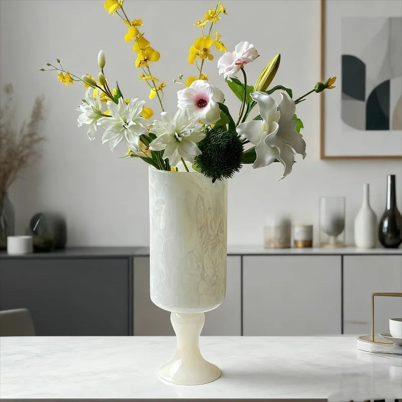 Glazed Glass Decorative Vase – Modern Luxury Home Décor Decorative Glass Vase Babs