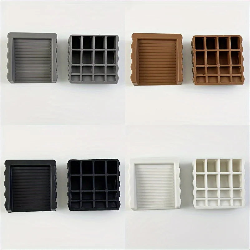 2-Pack Non-Slip Door Stopper Wedges – 4 Colors, Pet-Safe Door Stopper Wedge Babs