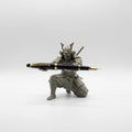 Samurai Metal Pen Holder | Japanese Warrior Desk Organizer Decorative Pen Holder Babs one size
