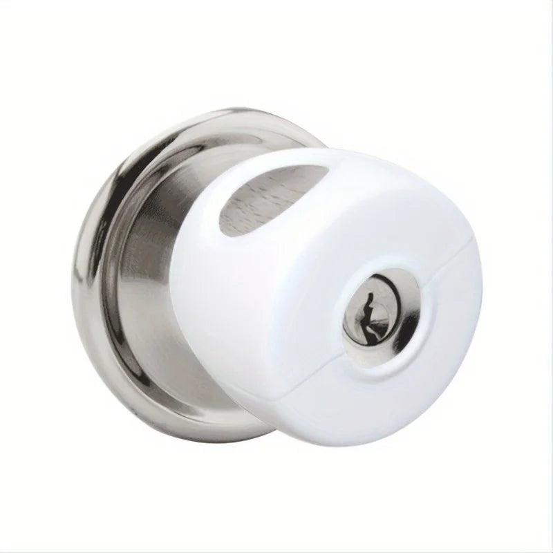 Child Safety Doorknob Cover – Round Ball Bump Protector Door Safety Cover Babs