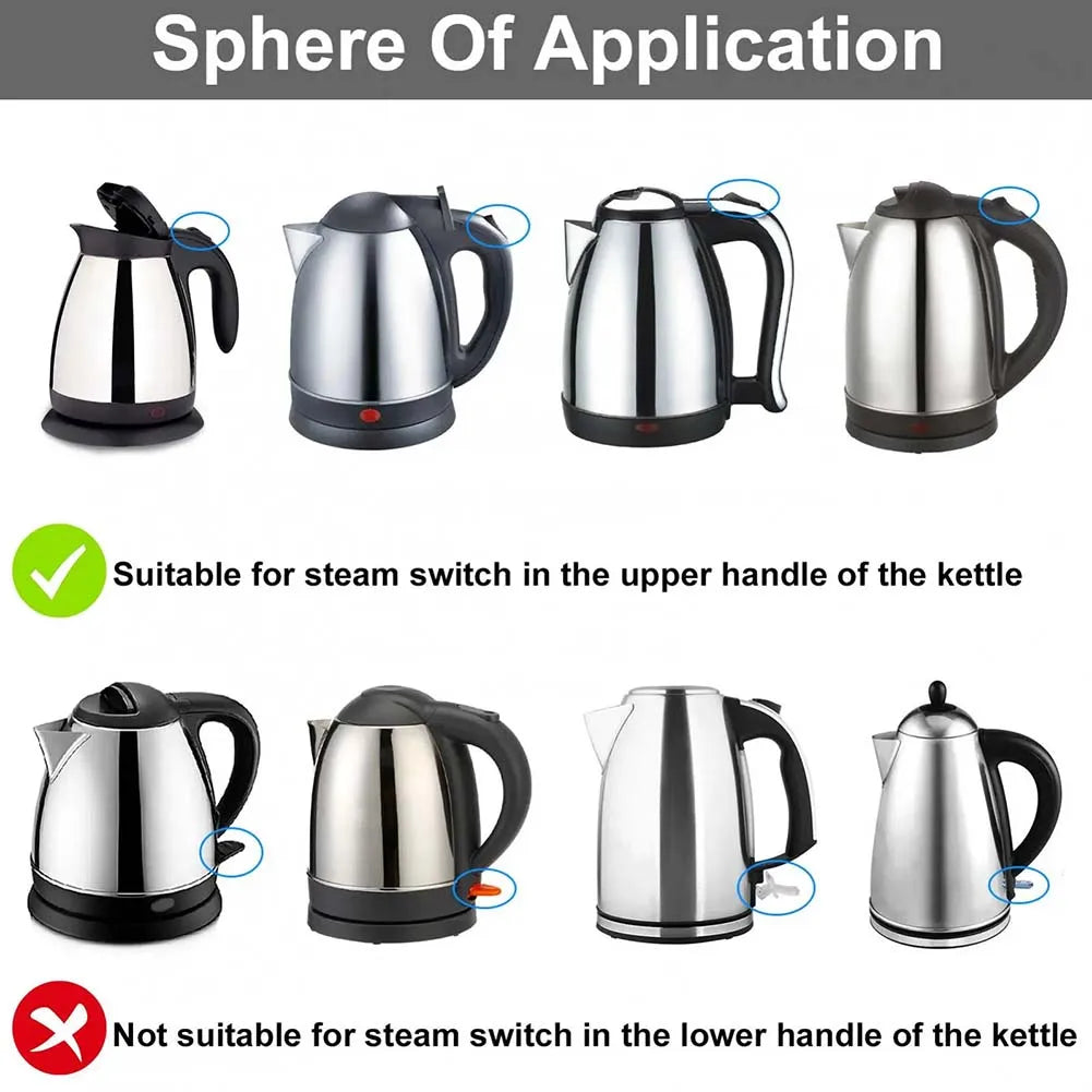 2-Pack Electric Kettle Thermostat Switch Connector Kit Kettle Replacement Part Babs