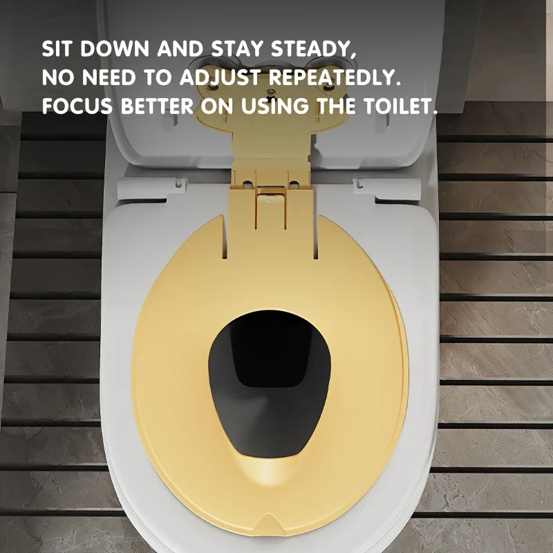 Foldable Cartoon Toilet Seat Cover – Washable & Fade-Resistant Toilet Seat Cover Babs