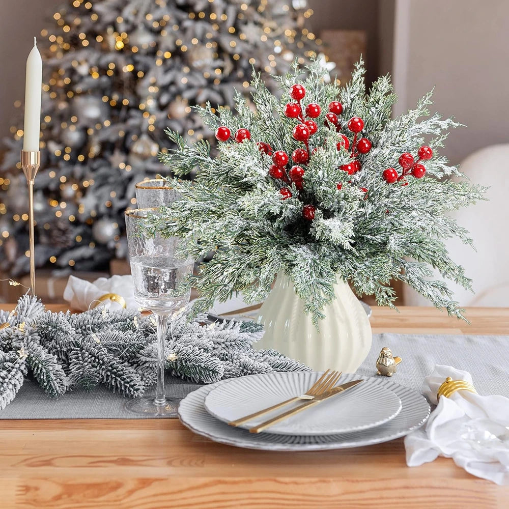 Artificial Cypress Branches 20/40pc – Wedding & Home Decor Artificial Plant Branches Babs