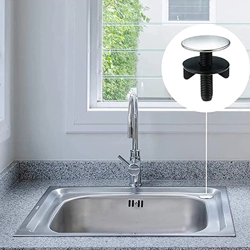 45mm Stainless Steel Sink Faucet Hole Cover Blanking Plug Sink Hole Cover Babs