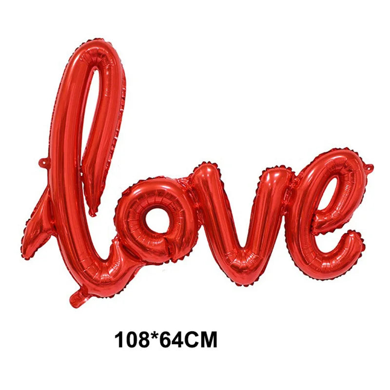 Large Standing Teddy Bear Foil Balloon – Party & Wedding Decor