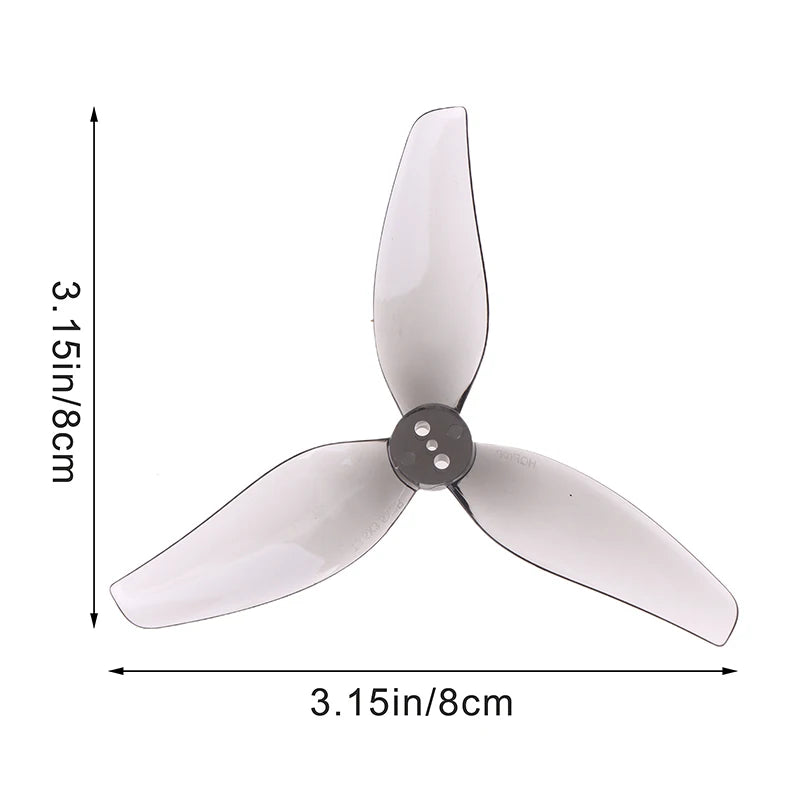 HQProp 3535 3.5" 3-Blade FPV Racing Drone Propellers – 2 Pairs FPV Drone Propeller Babs 1