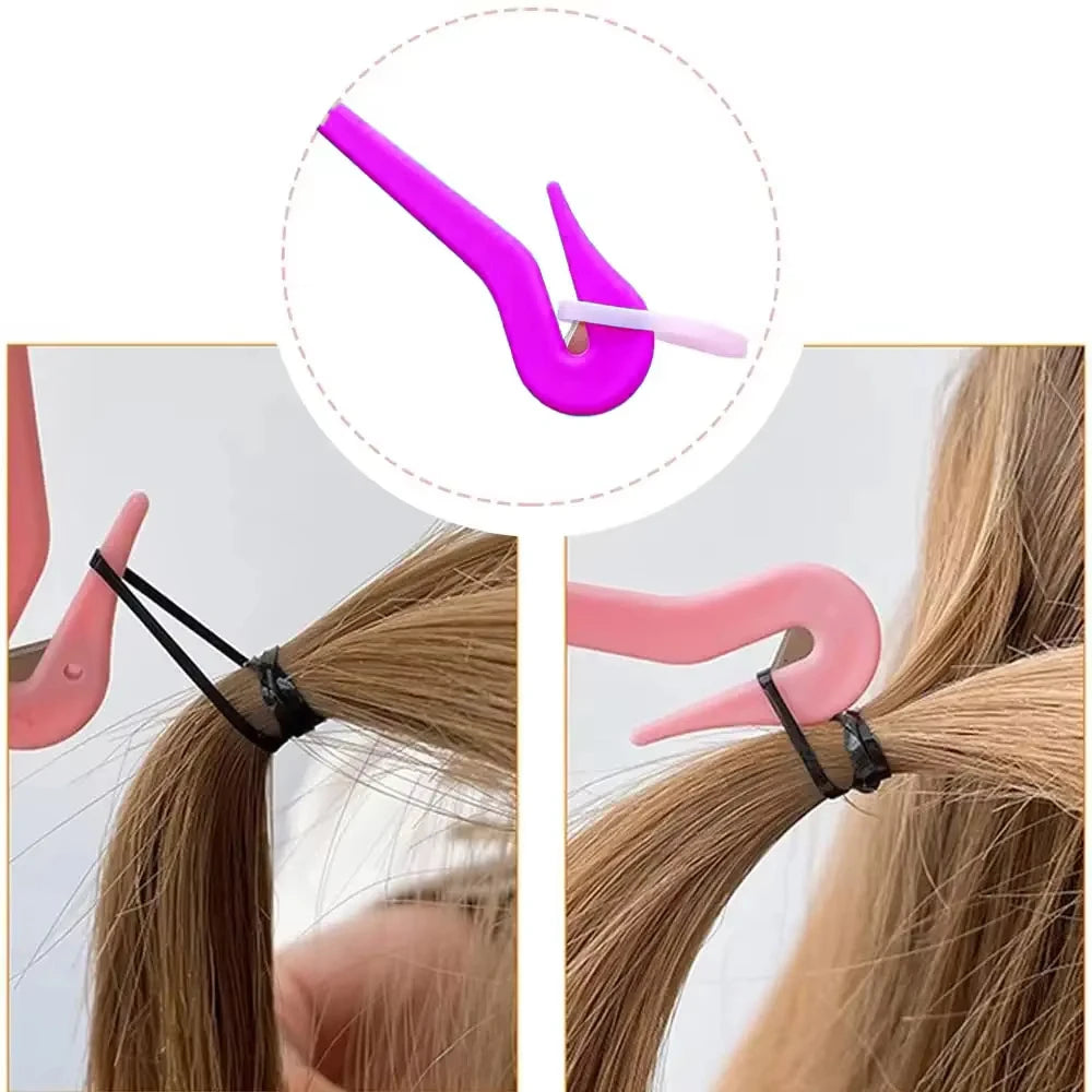 5-Pack Hair Elastic Band Cutter – Safe Ponytail Remover Tool Hair Elastic Cutter Babs