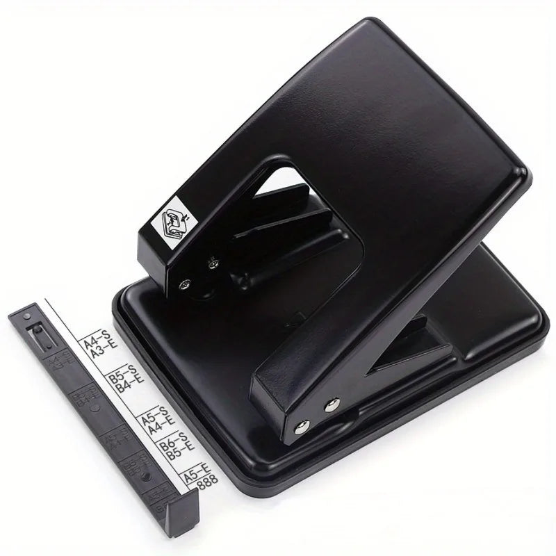 Double Hole Punch 6mm – 40 Sheet Capacity, 80mm Spacing Hole Punch Babs