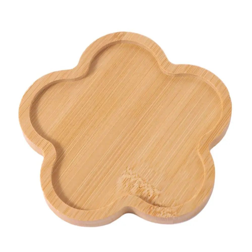 5-Piece Bamboo Coaster Set – Heat-Resistant Natural Placemats Bamboo Coaster Set Babs