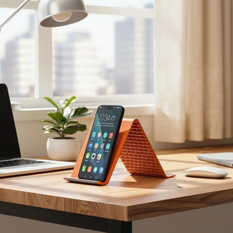Foldable Phone & Tablet Stand – Flexible Silicone Lazy Bracket Phone & Tablet Stand Babs