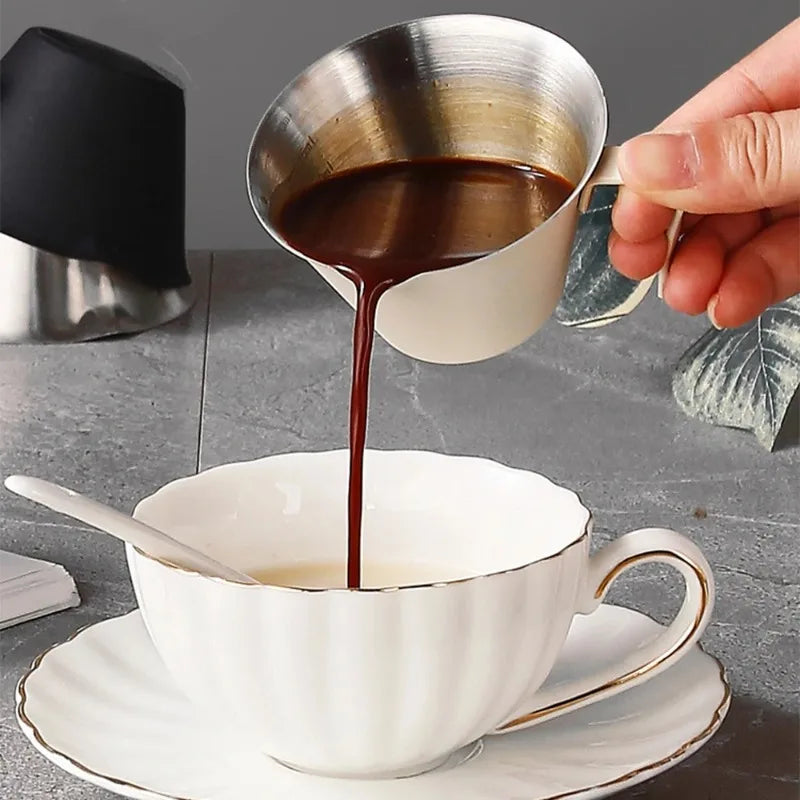 100ml Stainless Steel Espresso Measuring Cup | Coffee Tool Espresso Measuring Cup Babs