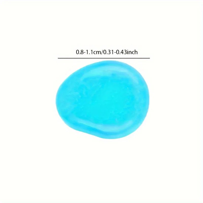 1200 Pcs Glow in the Dark Pebbles – Garden & Fish Tank Stones Decorative Garden Pebbles Babs