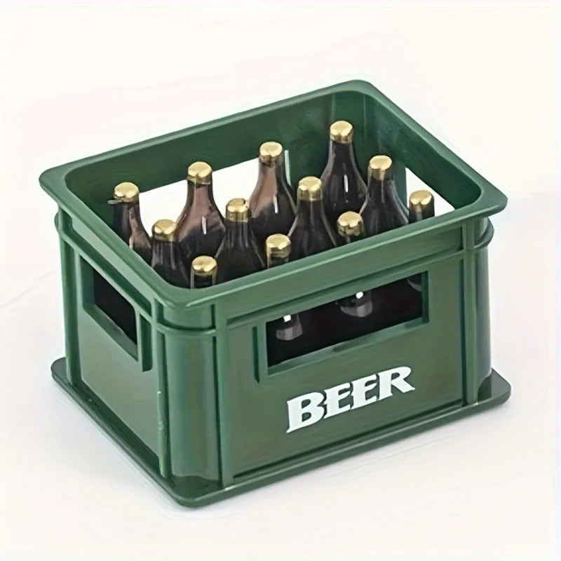 Beer Basket Magnetic Bottle Opener – Fridge Décor & Opener Magnetic Bottle Opener Babs Green