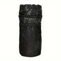 Bike Handlebar Stem Thermal Bag with Mesh Pocket & Cup Holder Cycling Handlebar Bag Babs Black