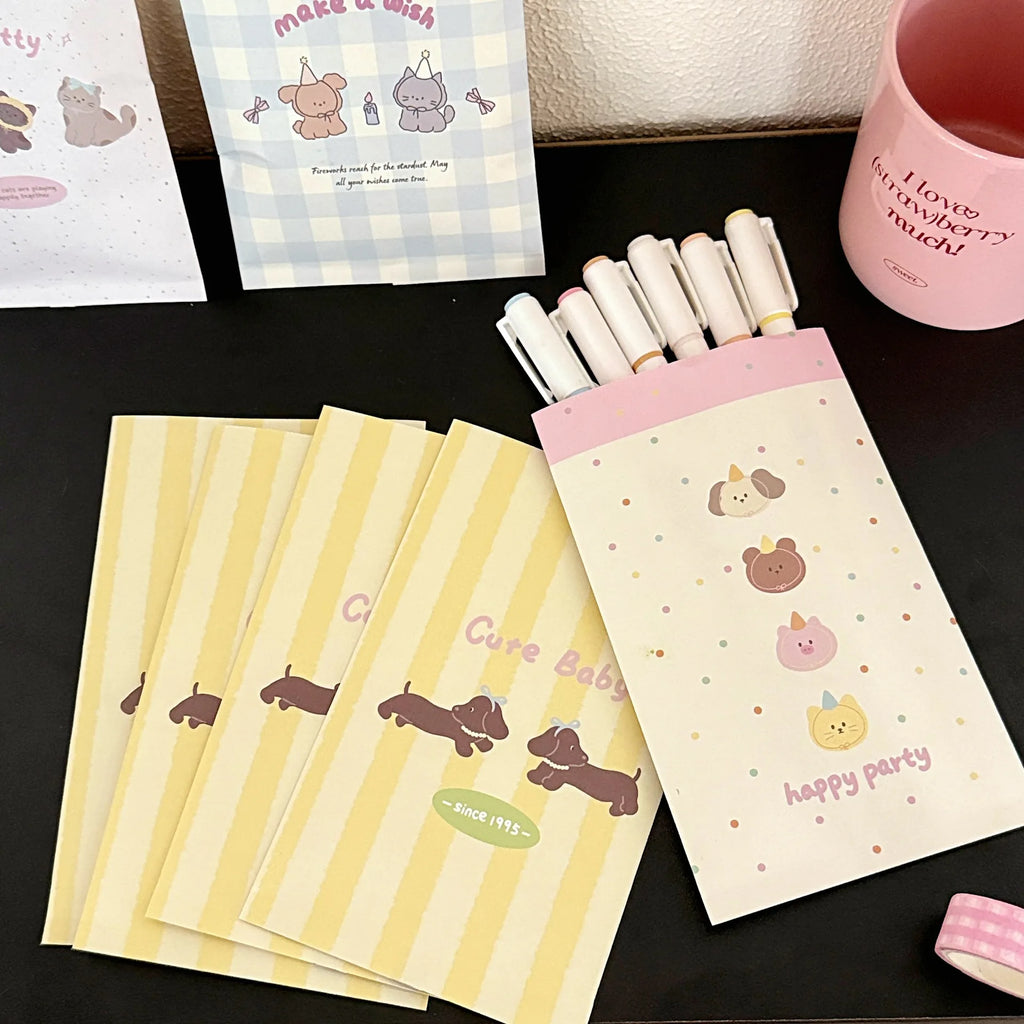 20/40Pcs Pet Pattern Paper Gift Bags – Party & Baking Bags Paper Gift Bags Babs