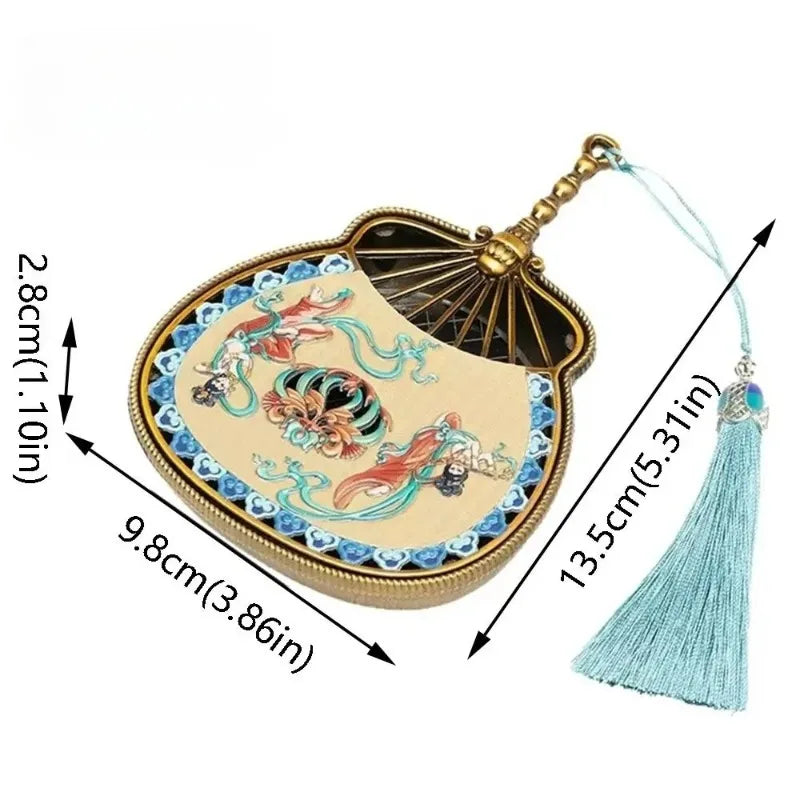Chinese Enamel Incense Burner – Dunhuang Lute Design Censer Incense Burner Babs