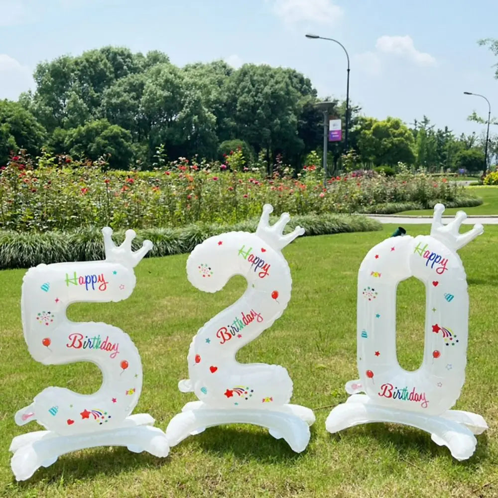 32" Number Foil Balloons – Birthday, Baby Shower & Party Decor Party Foil Balloon Babs