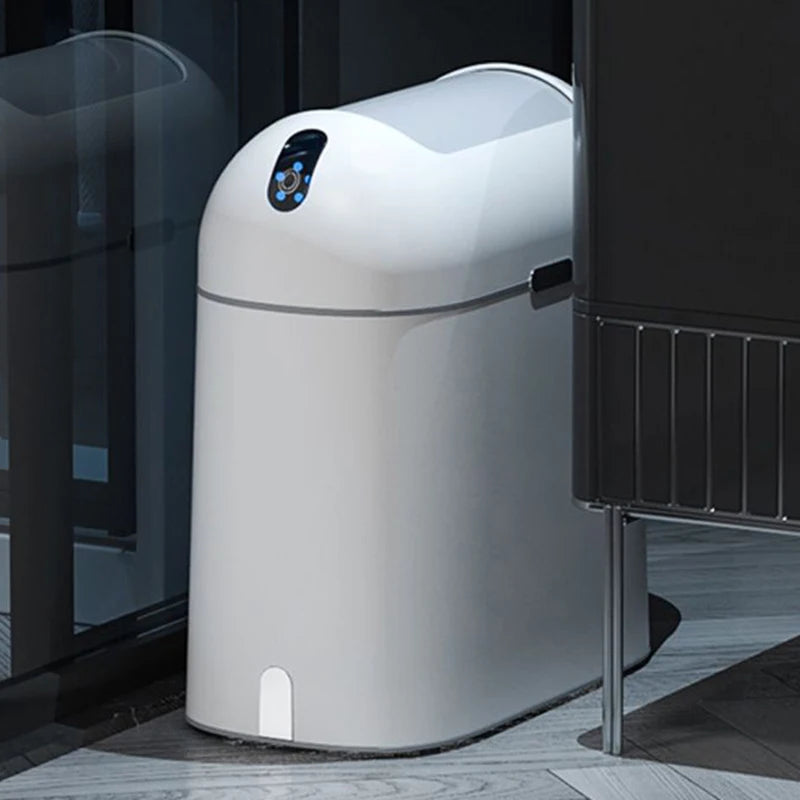 9L Smart Touchless Trash Can with Lid – Auto Sensor Waste Bin Smart Trash Can Babs