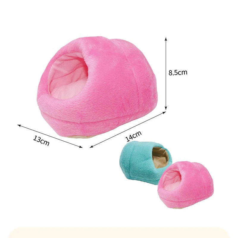 Small Pet Fleece Hammock Nest – Warm Hut for Hamster & Rat Small Pet Hammock Nest Babs