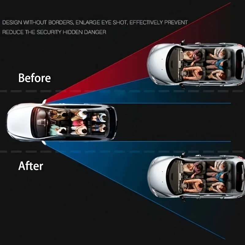 360° HD Blind Spot Car Rearview Mirrors – 2-Piece Set Blind Spot Mirror Babs