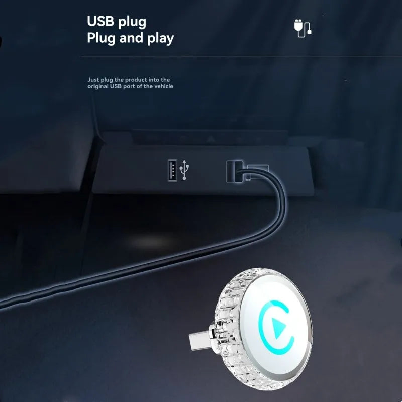 2-in-1 Wireless CarPlay & Android Auto Adapter – Plug & Play CarPlay Adapter Babs