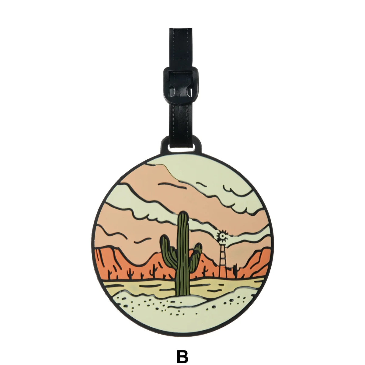 Starry Sky Luggage Tag – Privacy ID Travel Bag Tag | PVC Luggage Tag Babs B