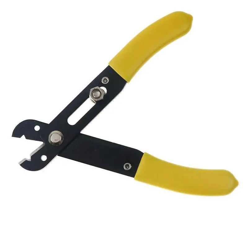 Mini Wire Stripper Pliers – Adjustable Crimping & Chain Repair Wire Stripper Pliers Babs yellow