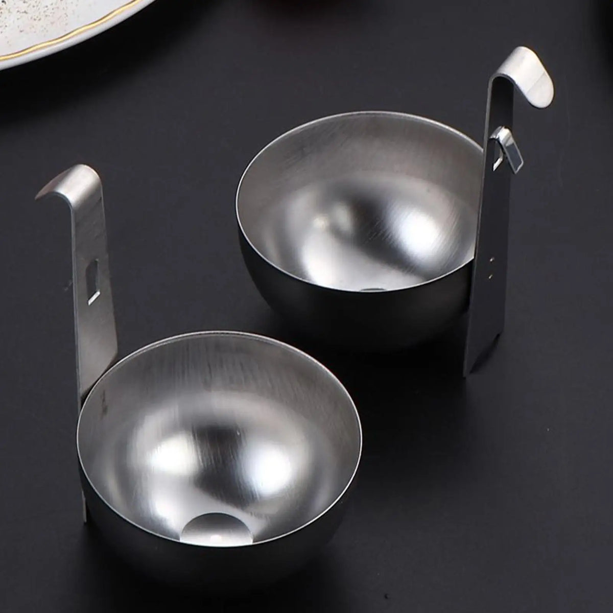 Stainless Steel Egg Poacher with Hook | Nonstick Cooking Mold Egg Poacher Babs