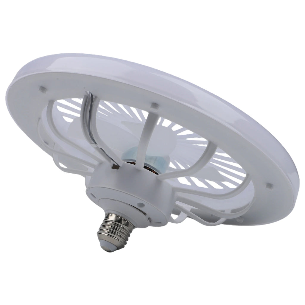 LEENKEA E27 2-in-1 LED Fan Bulb with Remote Control LED Fan Bulb Babs